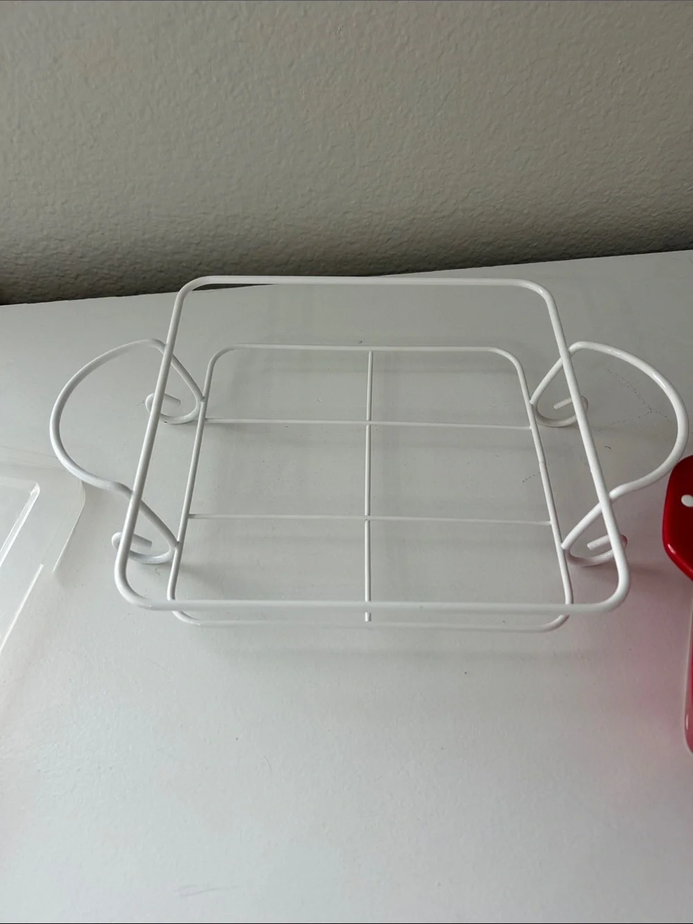 Temp-Tations Red and White Polka Dot Covered Casserole Dish